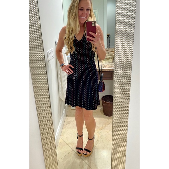 Kate Spade Multi Stripe Knit Dress EUC - Picture 12 of 16